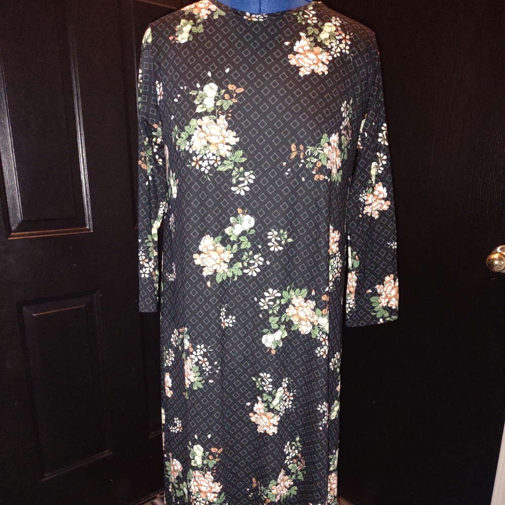 Floral layering dress